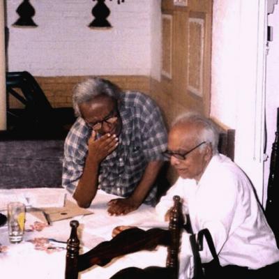 13 With Mr.t.b.karunarathna Writer Scholar